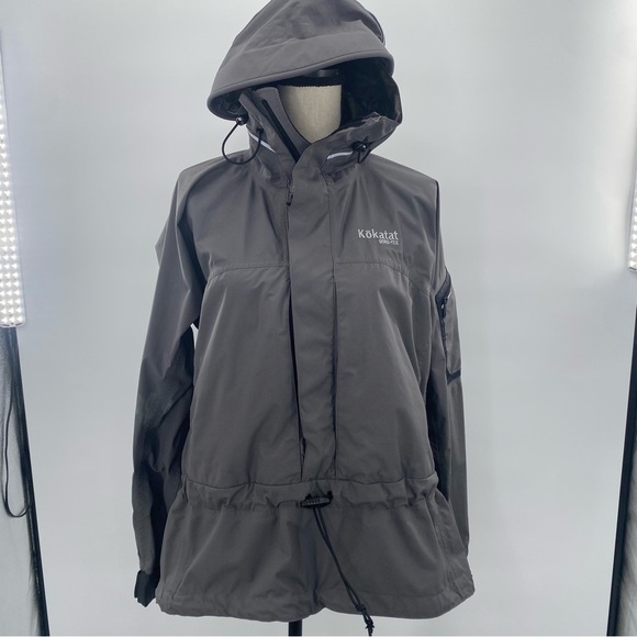 Kokatat Gray Gore-Tex shell layer jacket size S - Picture 1 of 16